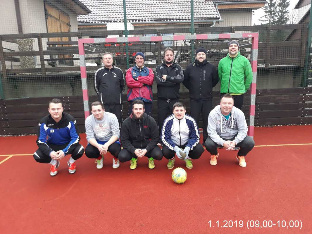 Novoroční fotbálek