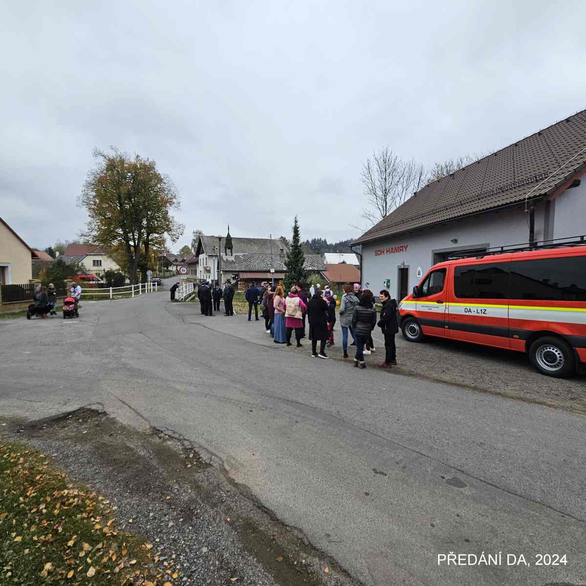 Předání dopravního automobilu