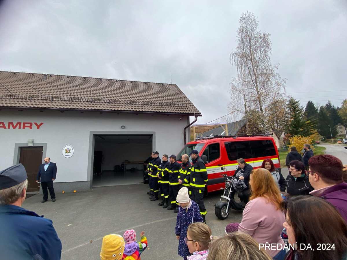 Předání dopravního automobilu
