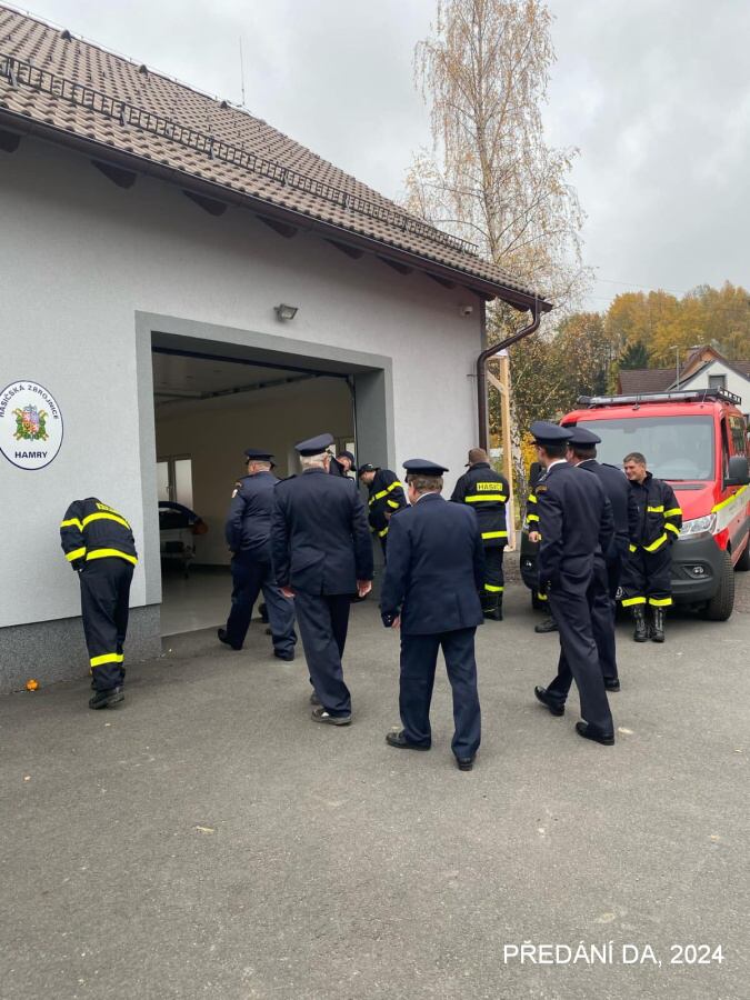 Předání dopravního automobilu