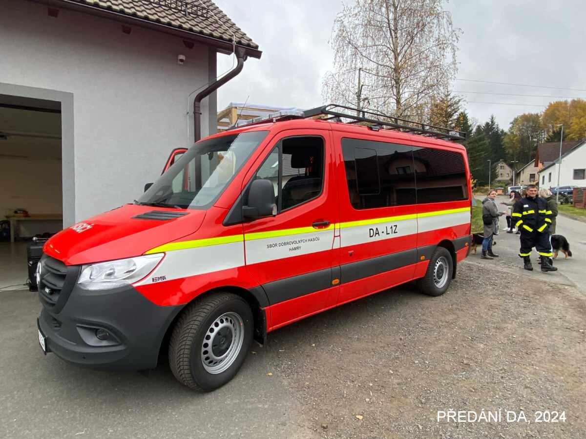 Předání dopravního automobilu