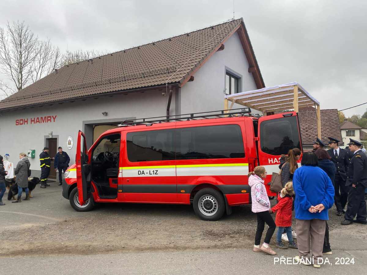 Předání dopravního automobilu