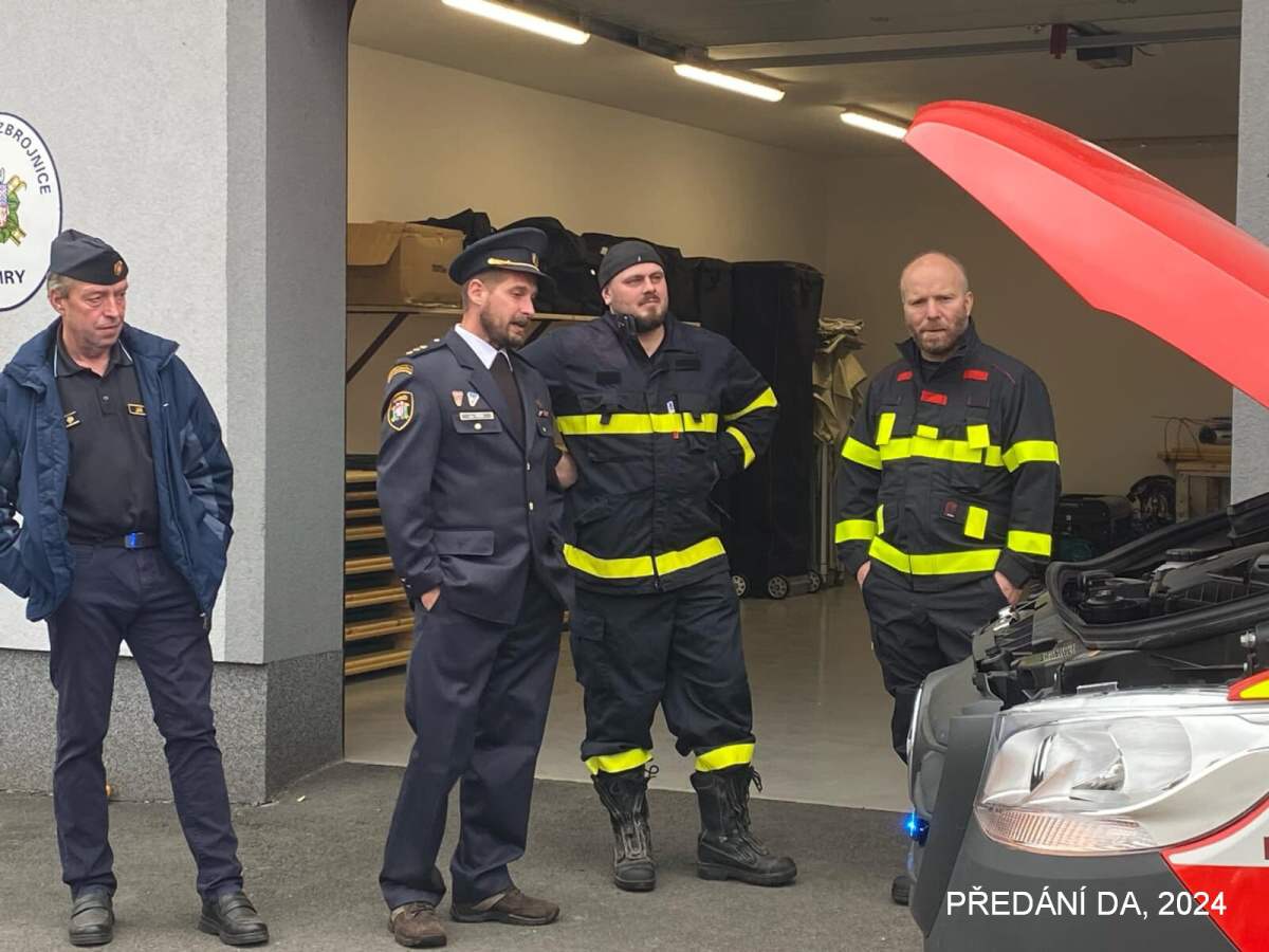 Předání dopravního automobilu