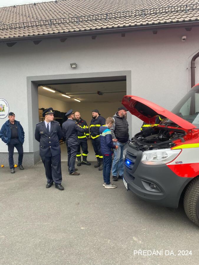 Předání dopravního automobilu