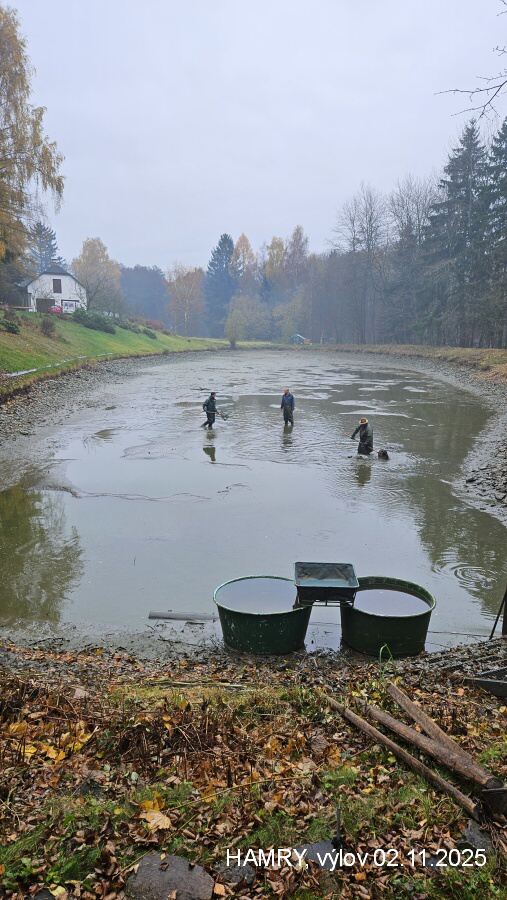Výlov revír Uchytilovi