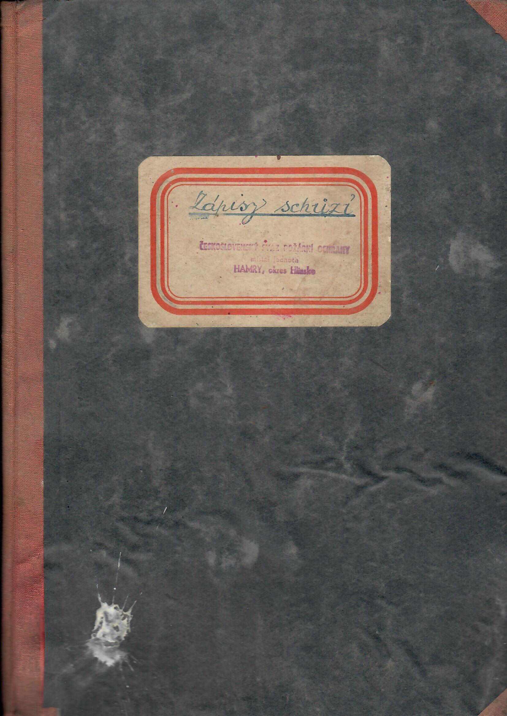 Zapisy ze schuzi SDH (1955 az 1968)